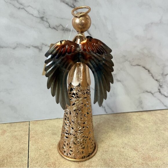 NWT Regal Copper Color Metallic Angel Christmas Tree Topper or Decor - Picture 2 of 10